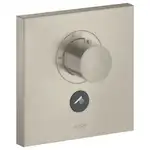 Термостат скрытого монтажа на 1 потребитель Axor ShowerSelect (цвет - матовый никель) (36716820)