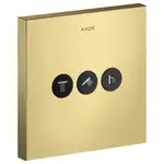 Запірний вентиль Axor ShowerSelect Sguare, gold optic (36717990)