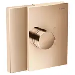Термостат для душа HighFlow Axor Edge (цвет - полированное розовое золото) (46740300)