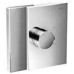 Термостат для душа, алмазная резка HighFlow Axor Edge (цвет - хром) (46741000)