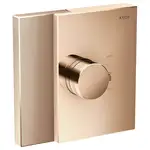 Термостат для душа, алмазная резка HighFlow Axor Edge (цвет - полированное красное золото) (46741300)