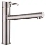 Imprese LOTTA смеситель для кухни 55402-SS, сталь, 40 мм (55402-SS)
