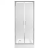 Набір Qtap двері в нішу Gemini CRM209.C6 + піддон Unisquare 309915 (GEMCRM209C6UNIS309915)