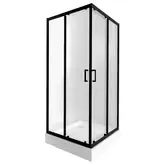 Набір Qtap душова кабіна Taurus BLA1099SC6 Clear + піддон Unisquare 309915 (TAUBLA1099SC6UNIS309915)