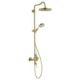 Душевая система с термостатом Axor Montreux Showerpipe (цвет - матовая латунь) (16572950)