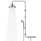 Душова колона з термостатом і верхнім душем AXOR Front Showerpipe (26020000)