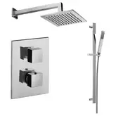 Душевая система скрытого монтажа Paffoni Shower 300х300 мм (DSLEQ 518)
