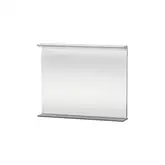 Зеркало с подсветкой Duravit Darling New поверхность деревянной полки - 14 терра (DN72771414)