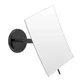 Зеркало косметическое 190 х 140 мм Emco Loft Black, чёрный матовый (109413303)