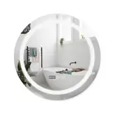 Дзеркало Qtap Mideya з антизапотіванням (DC-F803) 600х600 QT2078F803W