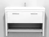 Тумба подвесная Duravit 2nd Floor 1180х490 мм белая глянцевая (2F645808585)
