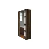Шкаф зеркальный Duravit 2nd Floor с подсветкой, петли справа 1800 х 1000 х 360 мм (2F9158R5959)