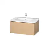 Тумба для раковины подвесная 820х481 мм Duravit L-cube дуб брашированный (LC614712)