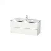 Тумба Duravit L-Cube 1220 х 550 мм + раковина Duravit ME by Starck 1230 х 490 мм (LC6243/18 + 2336120000)
