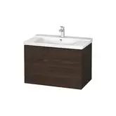 Тумба для раковины подвесная 820х481 мм Duravit L-cube орех брашированный (LC6247/69)