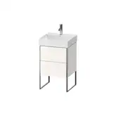 Комплект мебели тумба с раковиной Duravit XSquare 48,4 х 46 см (XS443902222+23535000401)