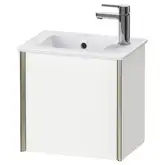 Тумба подвесная под раковину Duravit XViu 41 x 29 см, белый матовый (XV4024LB118)