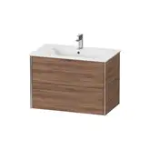 Тумба подвесная под раковину Duravit XViu 81 x 48 см, орех натуральный (XV41260B179)