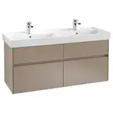 Тумба под умывальник 125,4 см Villeroy & Boch Collaro (Truffle Grey) (C01300VG)
