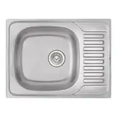 Кухонна мийка Qtap 6550 Satin 0,8 мм (QT6550SAT08)