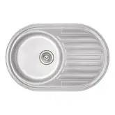 Кухонна мийка Qtap 7750 Micro Decor 0,8 мм (QT7750MICDEC08)