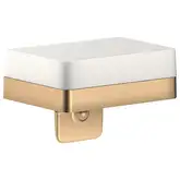 Мыльница Axor Universal Accessories, матовая бронза/стекло матовое (42819140)