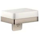 Мыльница Axor Universal Accessories, матовый никель/стекло матовое (42819820)