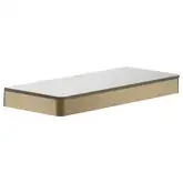 Полочка 300 мм Axor Universal Accessories, матовая бронза/стекло матовое (42838140)