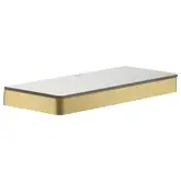 Полочка 300 мм Axor Universal Accessories, матовое золото/стекло матовое (42838250)