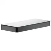 Полочка 300 мм Axor Universal Accessories, satin black/стекло матовое (42838350)