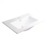 Раковина Qtap Albatross з донним клапаном QT01113060CW