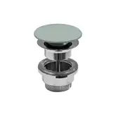 Донный клапан push-button для раковины с переливом Catalano, зелёный матовый (5POSCVS)