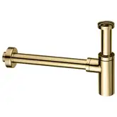 Сифон для раковины Paffoni Light (цвет - чёрный матовый) (ZACC240HG)