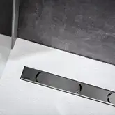 Трап для душа RAVAK Chrome 1050 + решетка для трапа (нержавеющая сталь) (X01429)