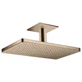 Верхний душ 460 х 300 мм Axor ShowerSolutions (цвет - полированное красное золото), 1 вид струи (35277300)