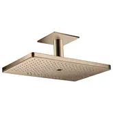 Верхний душ 460 х 300 мм Axor ShowerSolutions (цвет - полированное красное золото), 3 вида струи (35281300)