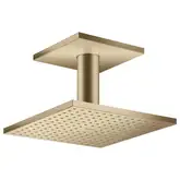 Верхний душ 250 х 250 мм Axor ShowerSolutions (цвет - матовая бронза), 2 вида струи (35312140)