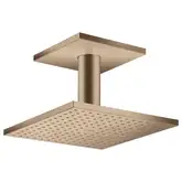 Верхний душ 250 х 250 мм Axor ShowerSolutions (цвет - матовое красное золото), 2 вида струи (35312310)