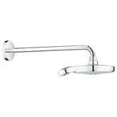 Верхній душ Grohe Power & Soul Cosmopolitan 190 з душовим кронштейном, хром (26172000)