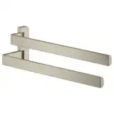 Двойной полотенцедержатель 409 мм Axor Universal Accessories, матовый никель (42821820)