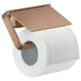 Бумагодержатель с крышкой Axor Universal Accessories (цвет - матовое красное золото) (42836310)