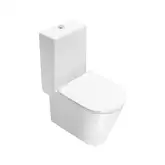 Унитаз напольный с бачком Catalano New Zero с сиденьем Soft Close plus (ободковый) (1MPZN00+1CMSZ00+5SCSTP000)