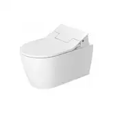 Унитаз-биде Rimless (безободковый) Duravit Me by Starck с сиденьем SensoWash® Slim (2529590000+611000002000300)