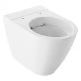 Унитаз приставной Rimfree (безободковий) Geberit Icon, универсальный выпуск (214020000)