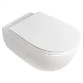 Подвесной унитаз Flaminia IO белый с крышкой SoftClose Slim белый (IO118G + IOCW07)