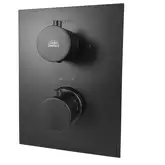 Paffoni Light Термостат для душу, чорний мат (LIQ518NO/M)