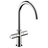 Смеситель для раковины Axor Uno2 (цвет - хром), без донного клапана (38040000)