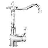 Смеситель для раковины Devit Charlestone (цвет - хром), с донным клапаном (CN60050037)