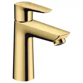 Змішувач на умивальник Hansgrohe Talis E 110 з донним клапаном pop-up, золото (71710990)