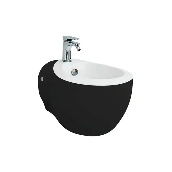 ARTCERAM Биде подвесное ArtCeram Blend, черный (BLB001 01; 50) фото 1 Aquada.com.ua